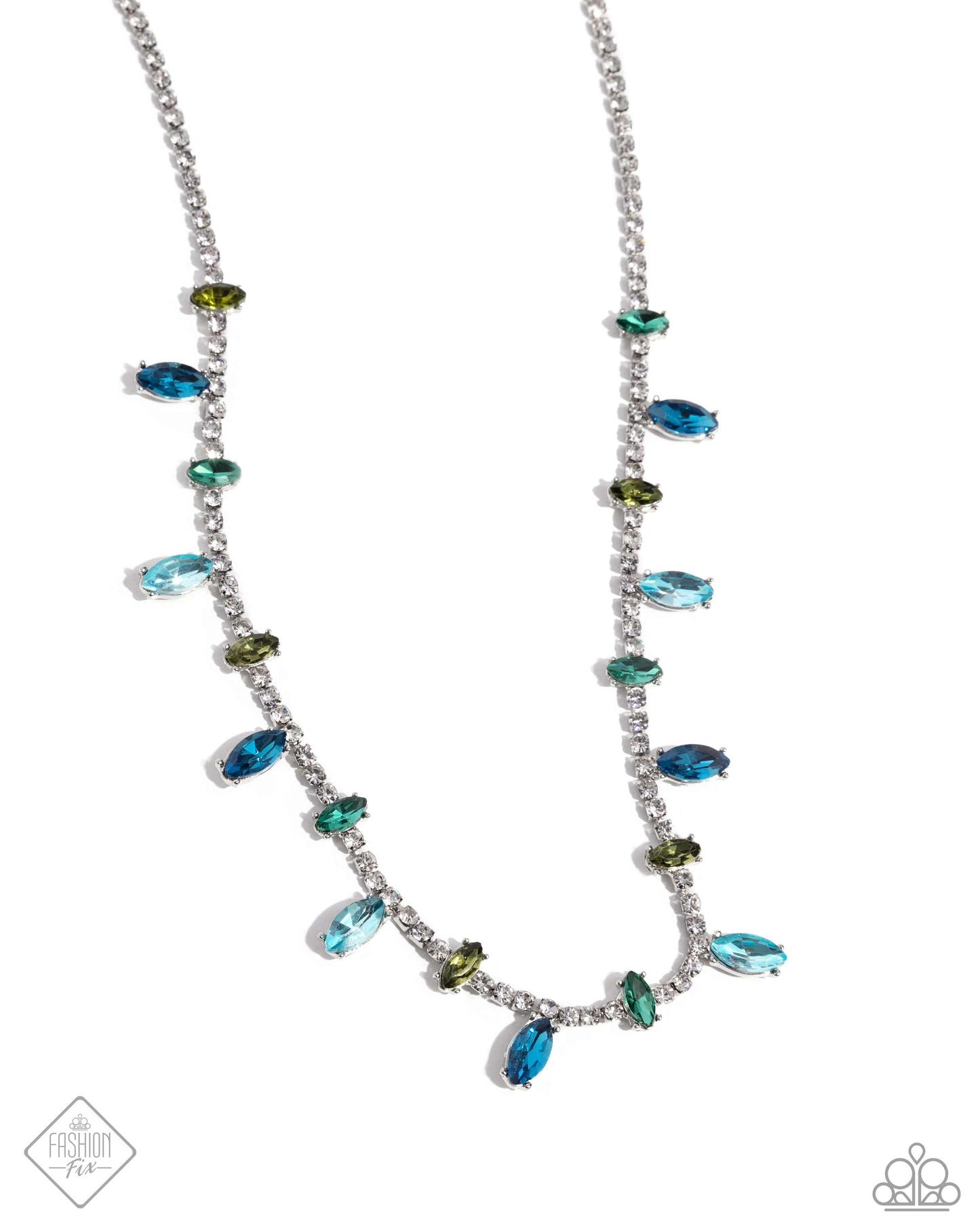 Feminine Fashion - blue - Paparazzi necklace