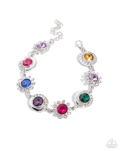 Feminine Favor - multi - Paparazzi bracelet