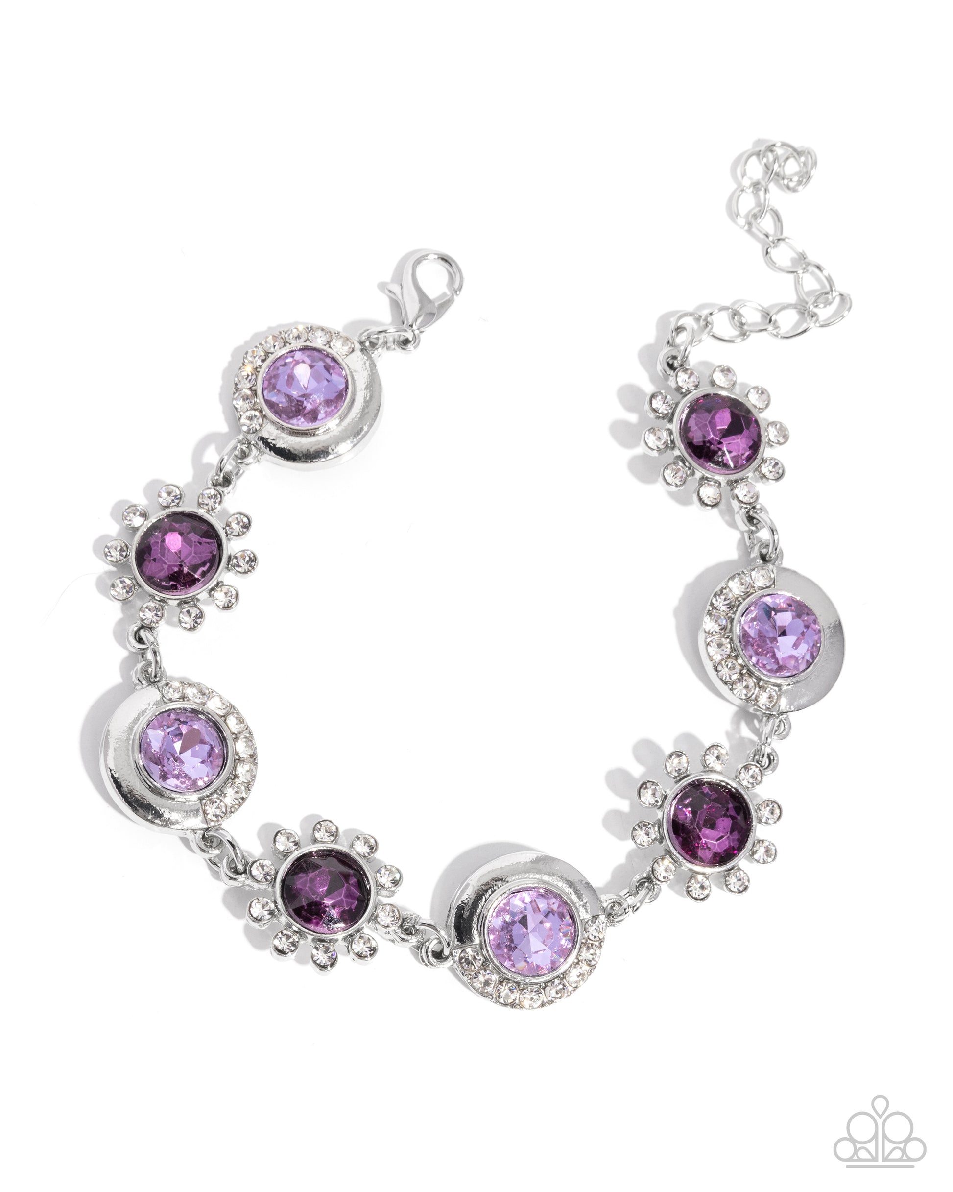 Feminine Favor - purple - Paparazzi bracelet