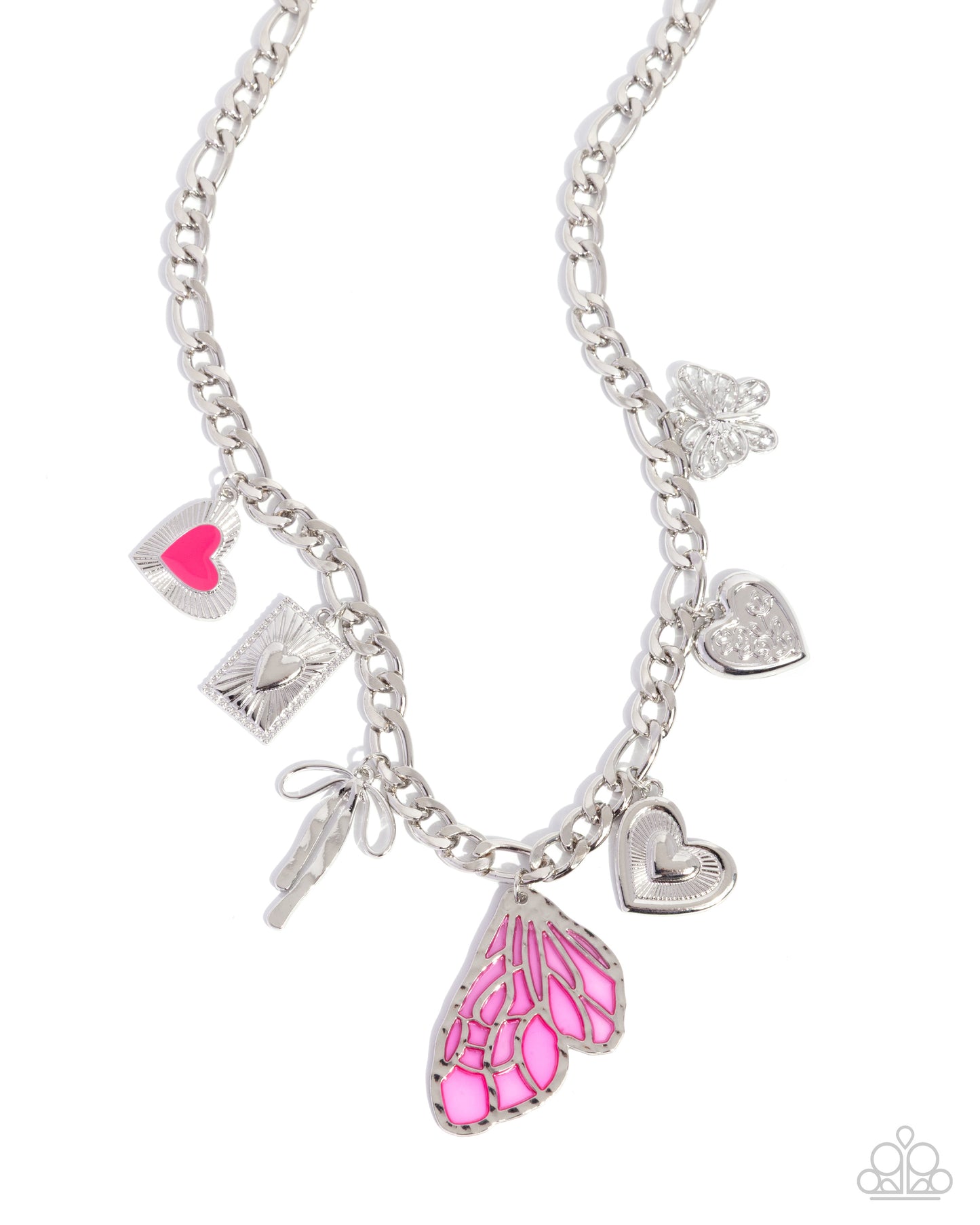 Feminine Finish - pink - Paparazzi necklace