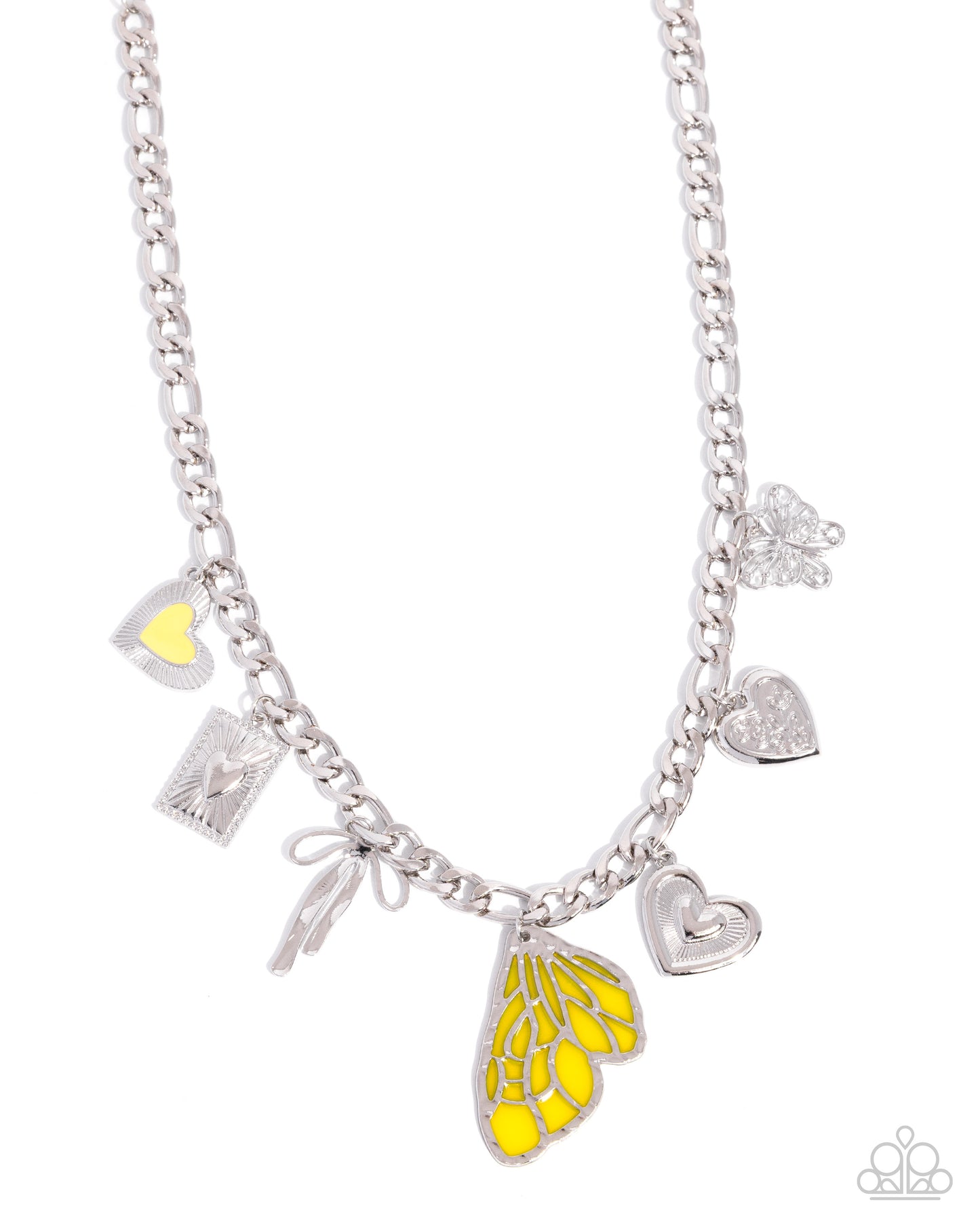 Feminine Finish - yellow - Paparazzi necklace