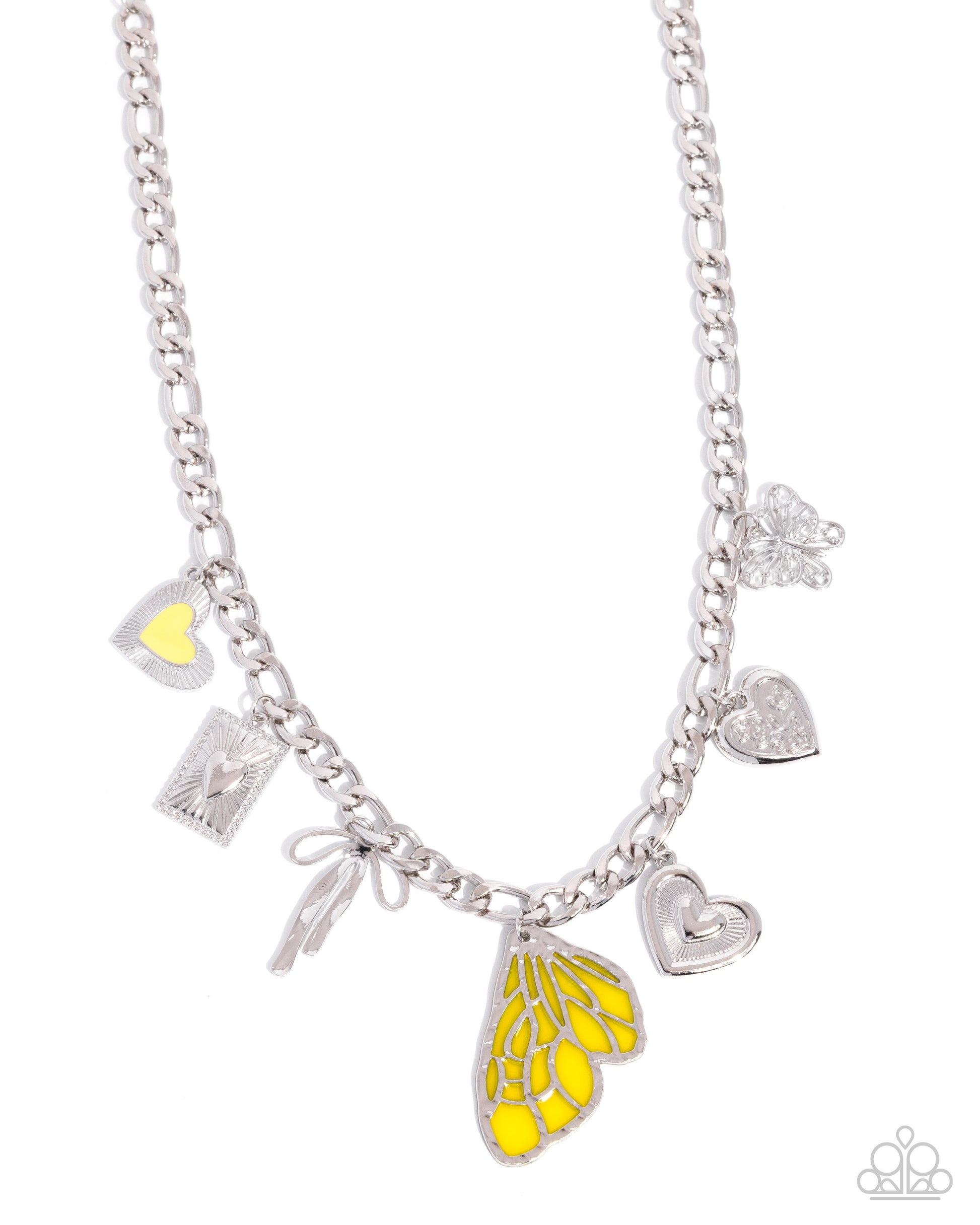 Feminine Finish - yellow - Paparazzi necklace