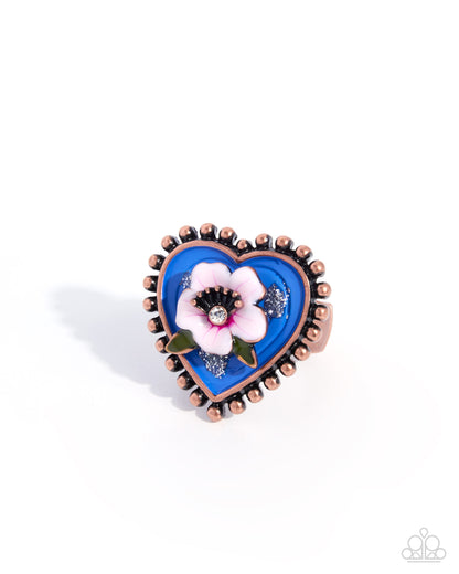 Feminine Foundation - copper - Paparazzi ring