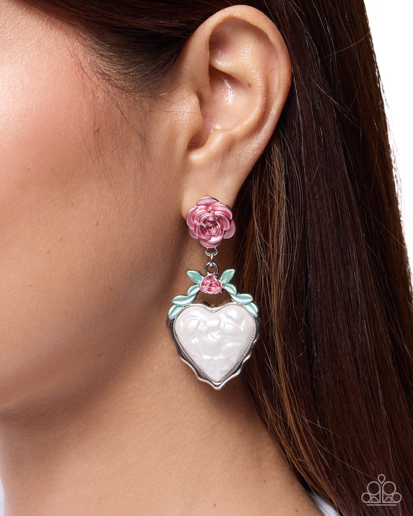 Feminine Freedom - pink - Paparazzi earrings