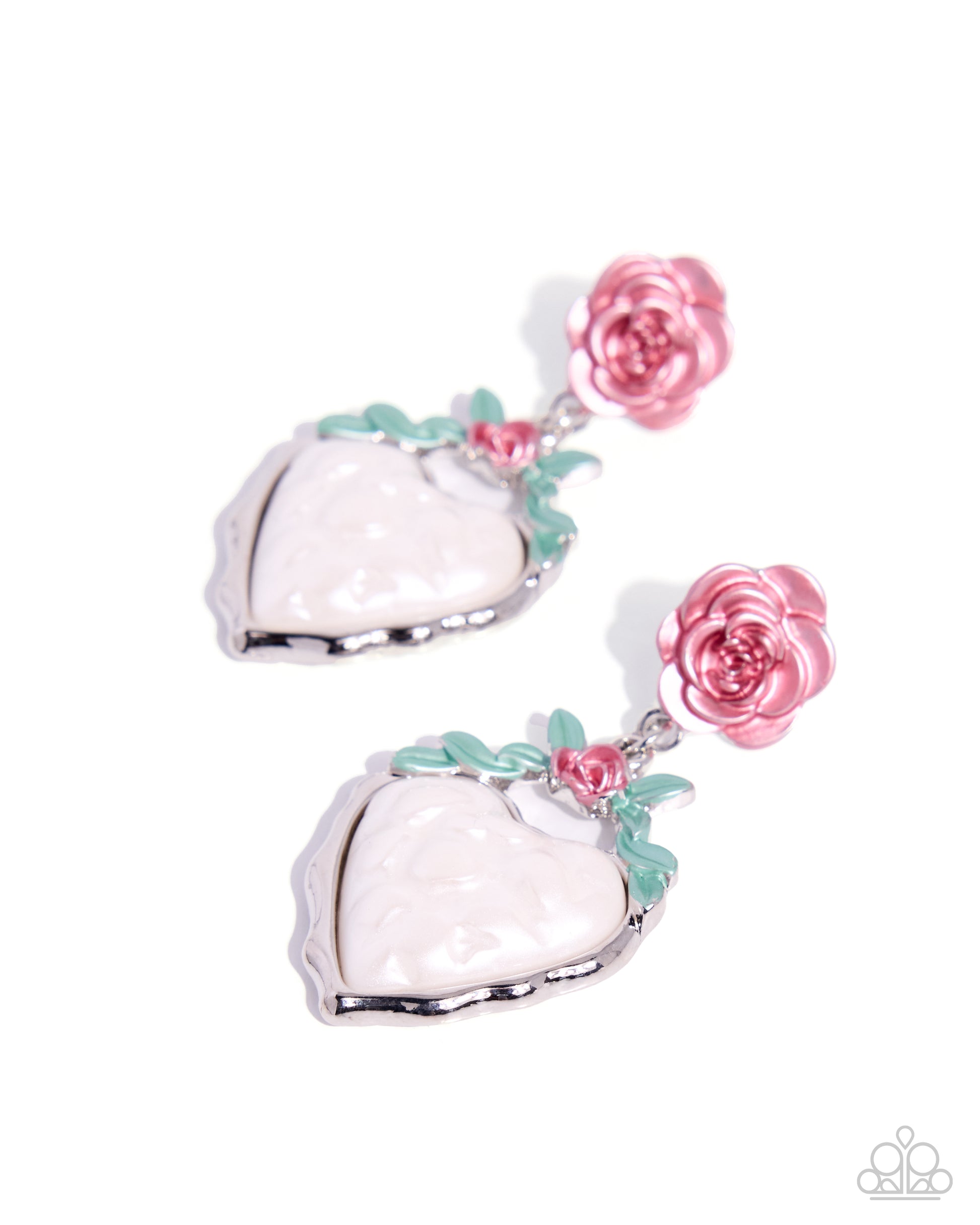 Feminine Freedom - pink - Paparazzi earrings