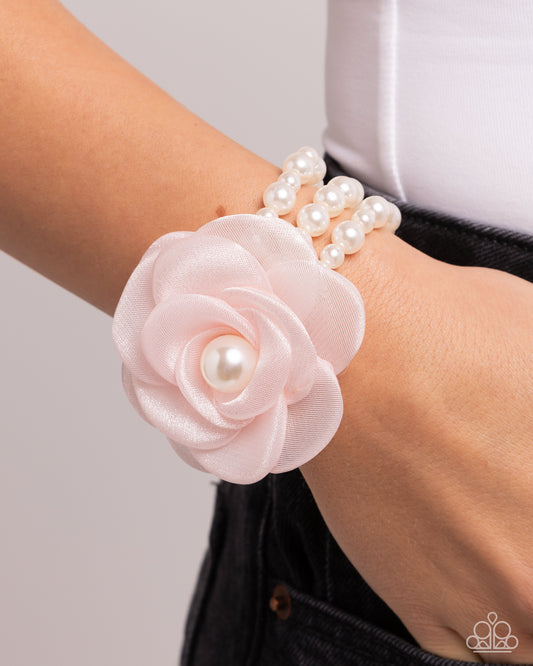 Feminine Mystique - pink - Paparazzi bracelet