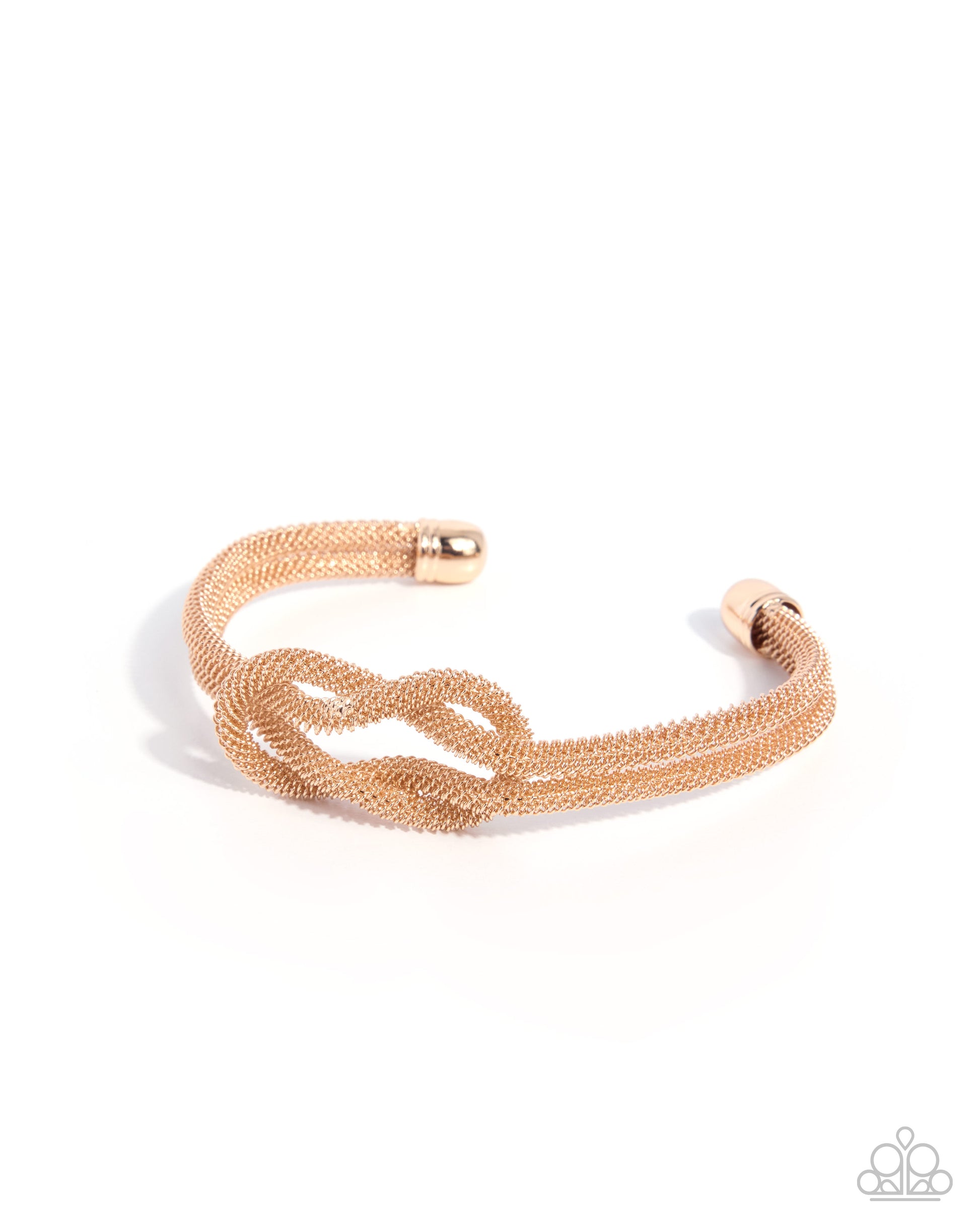 Fierce Finesse - gold - Paparazzi bracelet