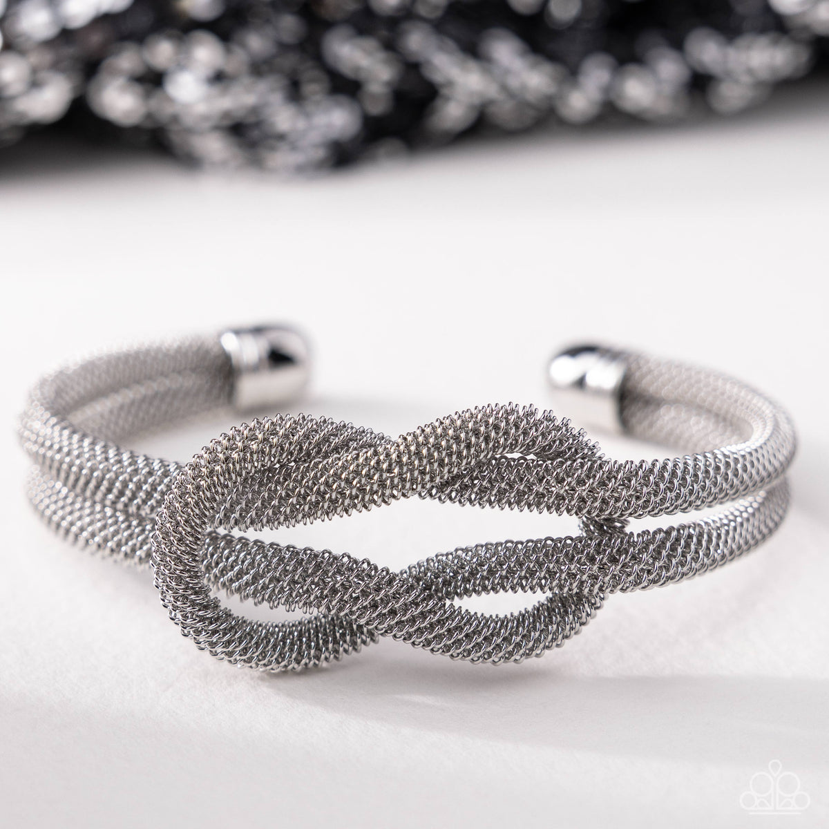 Fierce Finesse - silver - Paparazzi bracelet