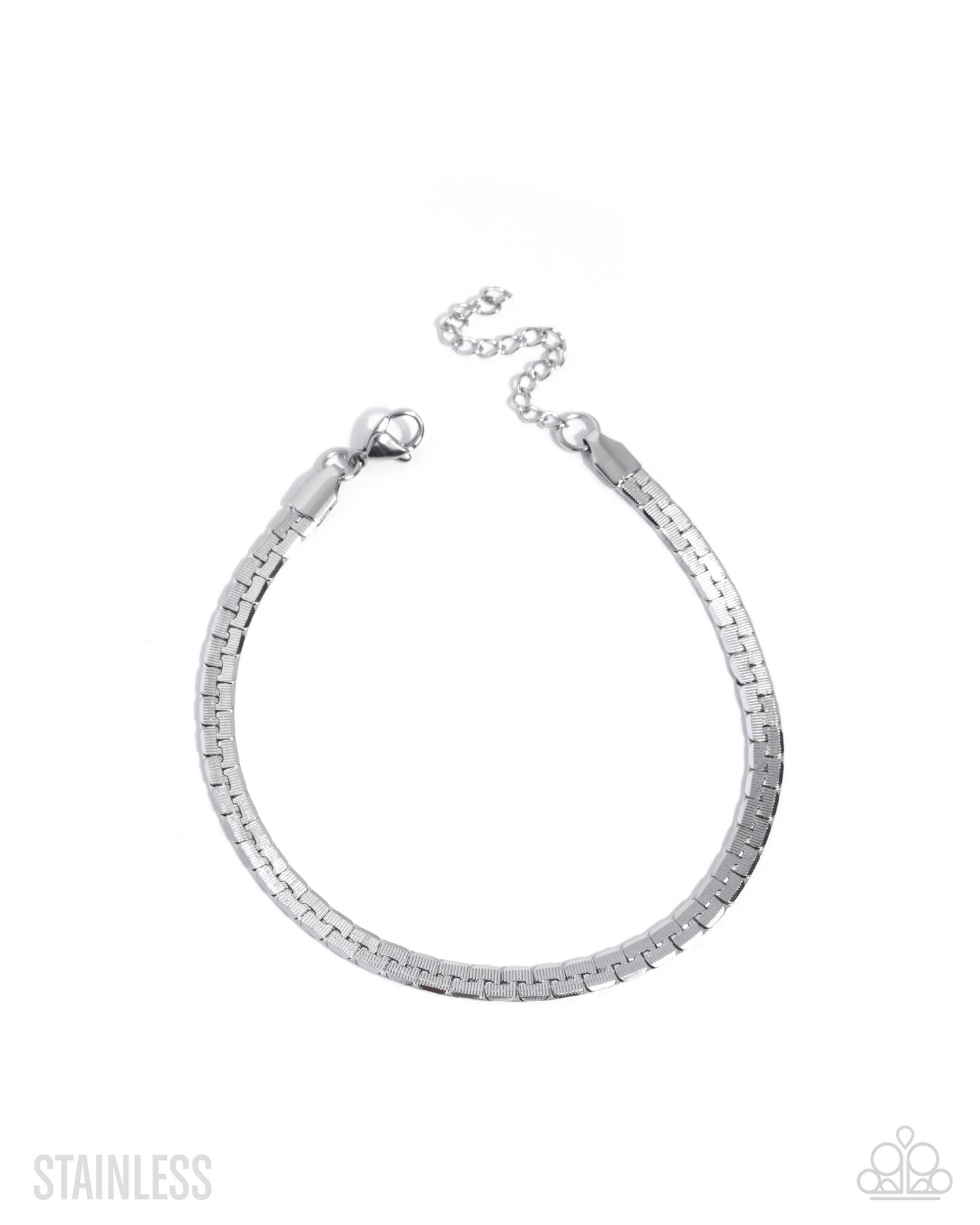 Fighting Fact - silver - Paparazzi MENS bracelet