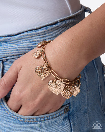 Filigree Feeling - gold - Paparazzi bracelet