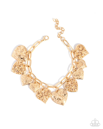 Filigree Feeling - gold - Paparazzi bracelet