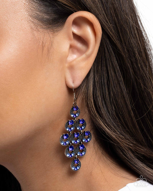 Find Your Sparkle - blue - Paparazziearrings