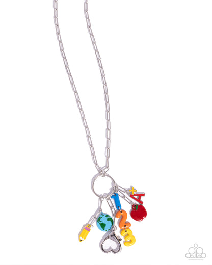 First Day of the Semester - multi - Paparazzi LANYARD necklace