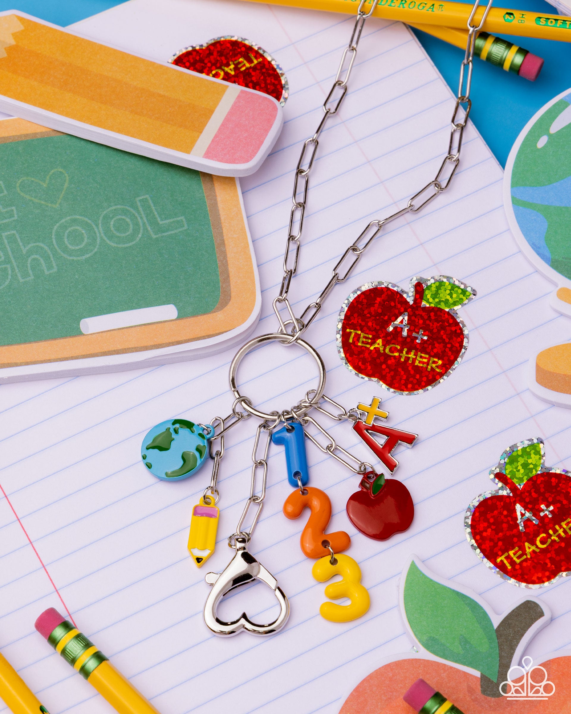 First Day of the Semester - multi - Paparazzi LANYARD necklace