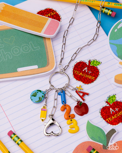 First Day of the Semester - multi - Paparazzi LANYARD necklace