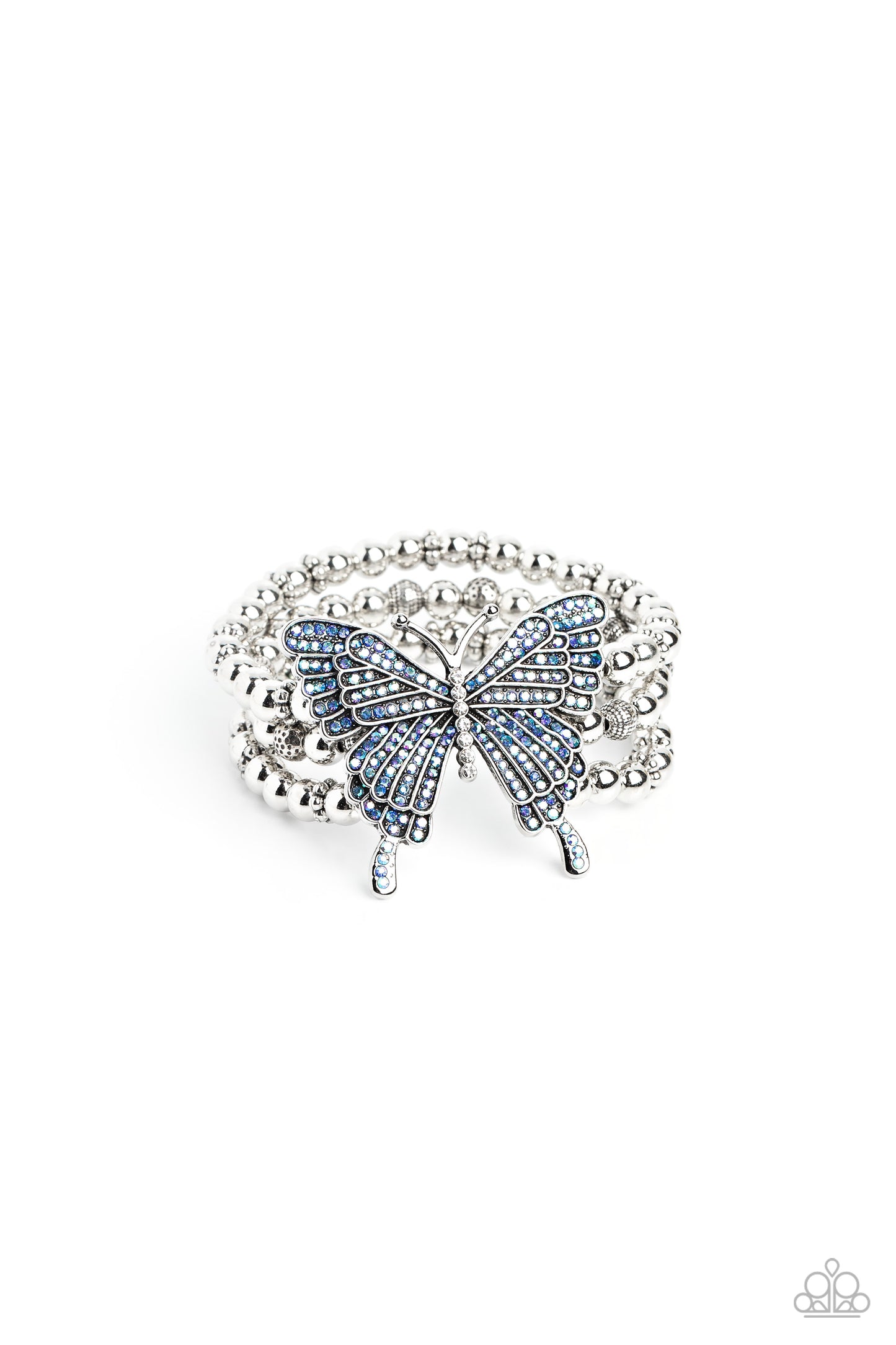 First WINGS First - blue - Paparazzi bracelet