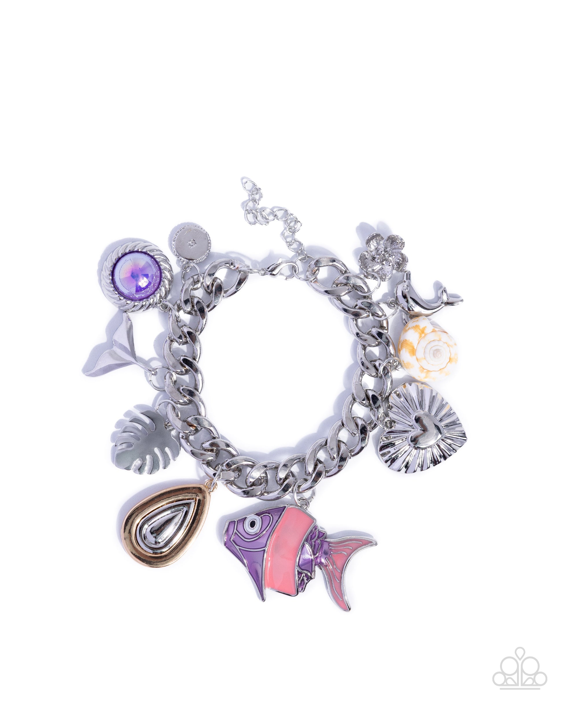 Fish Frenzy - purple - Paparazzi bracelet