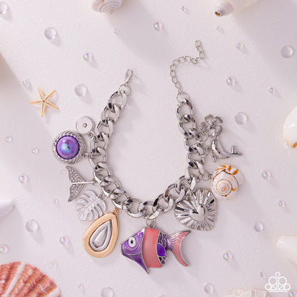 Fish Frenzy - purple - Paparazzi bracelet