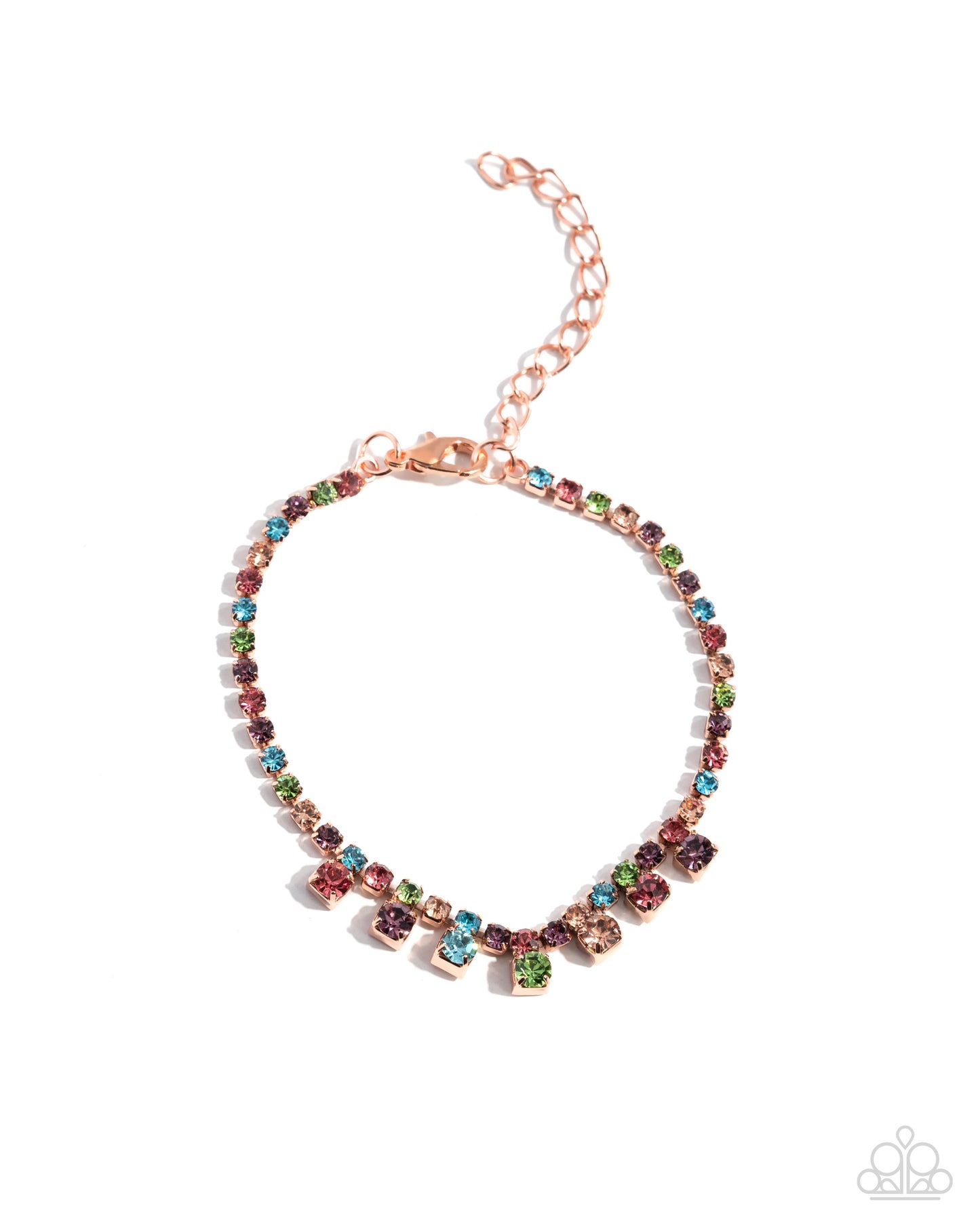 Fitting Room Frenzy - copper - Paparazzi bracelet