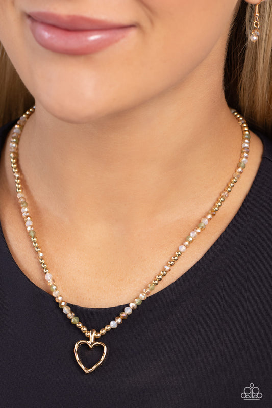 Flashy Fairy Tale - brown - Paparazzi necklace