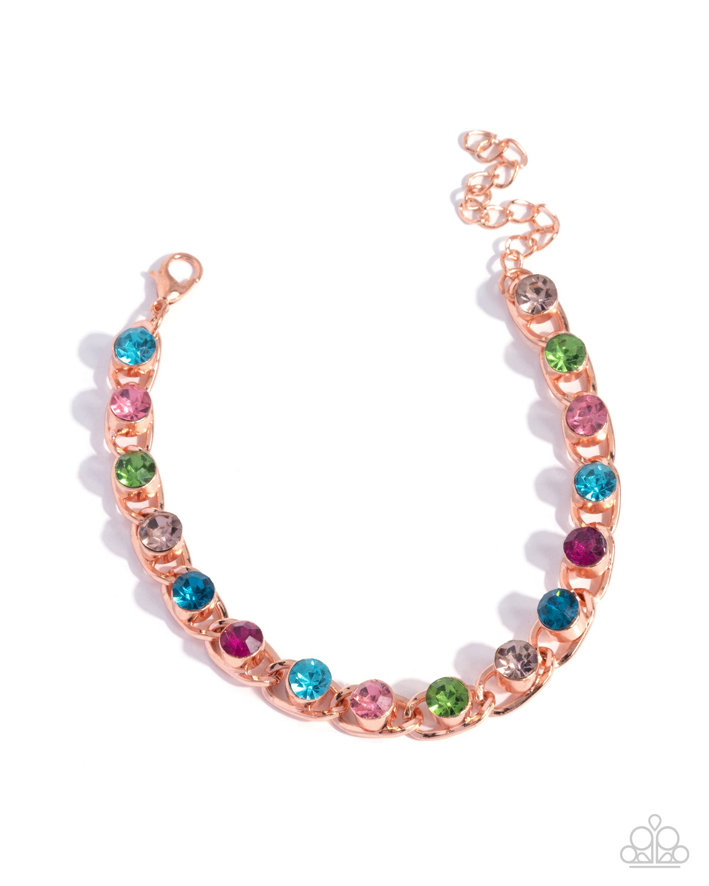 Flashy Finesse - copper - Paparazzi bracelet