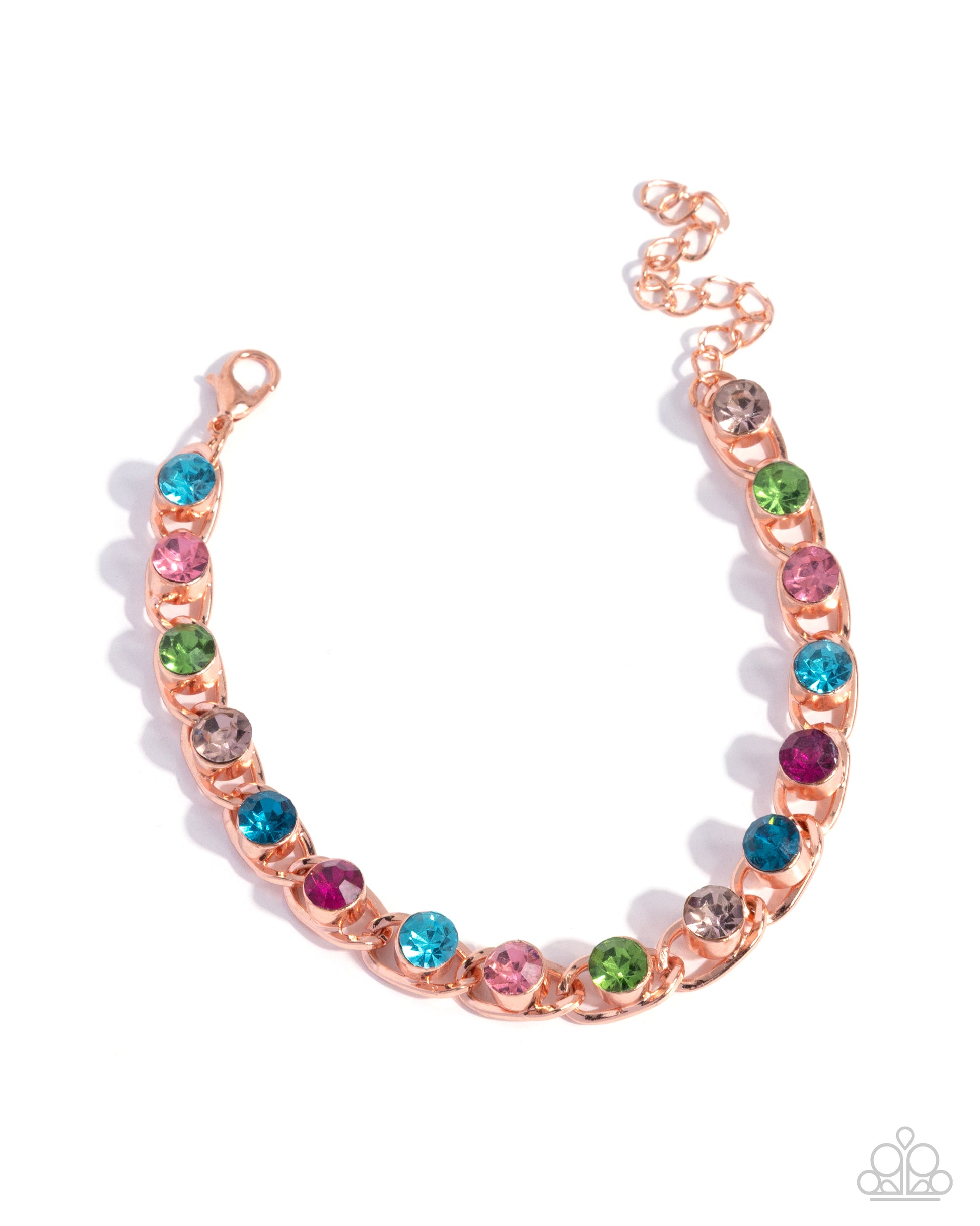 Flashy Finesse - copper - Paparazzi bracelet