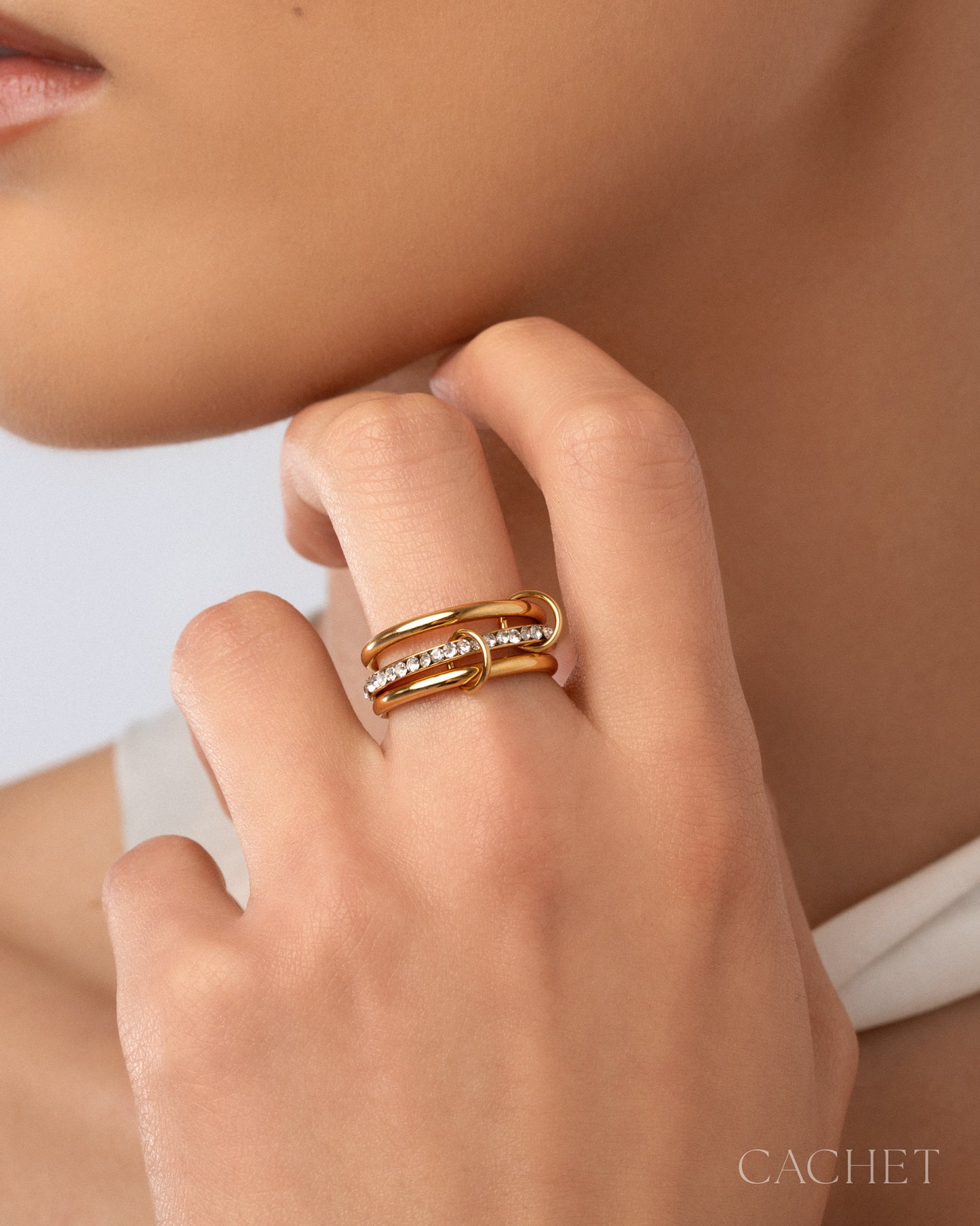 Flicker - Cachet ring - Cachet by Paparazzi