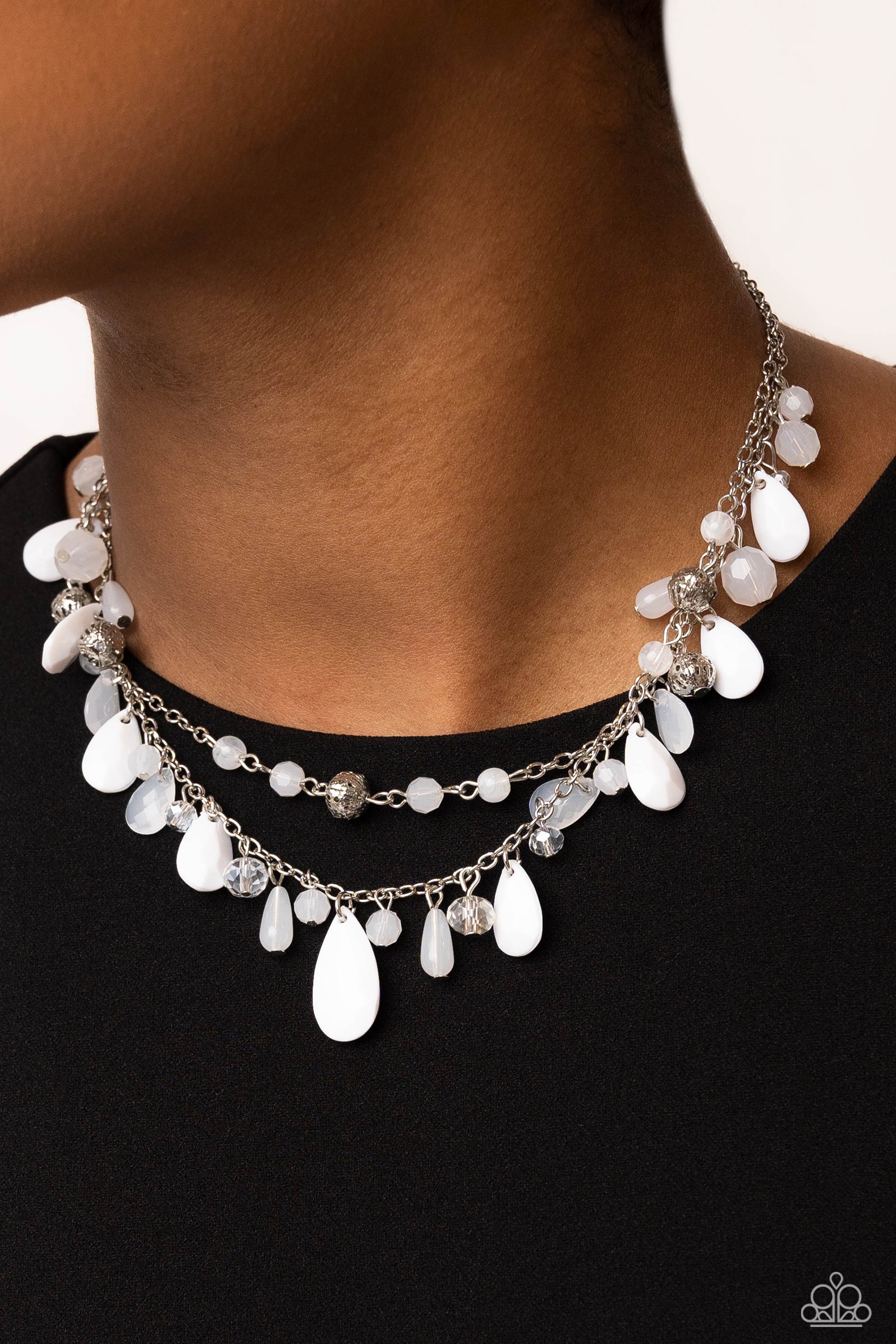 The More The Modest - White Pearl Necklace - Chic Jewelry Boutique