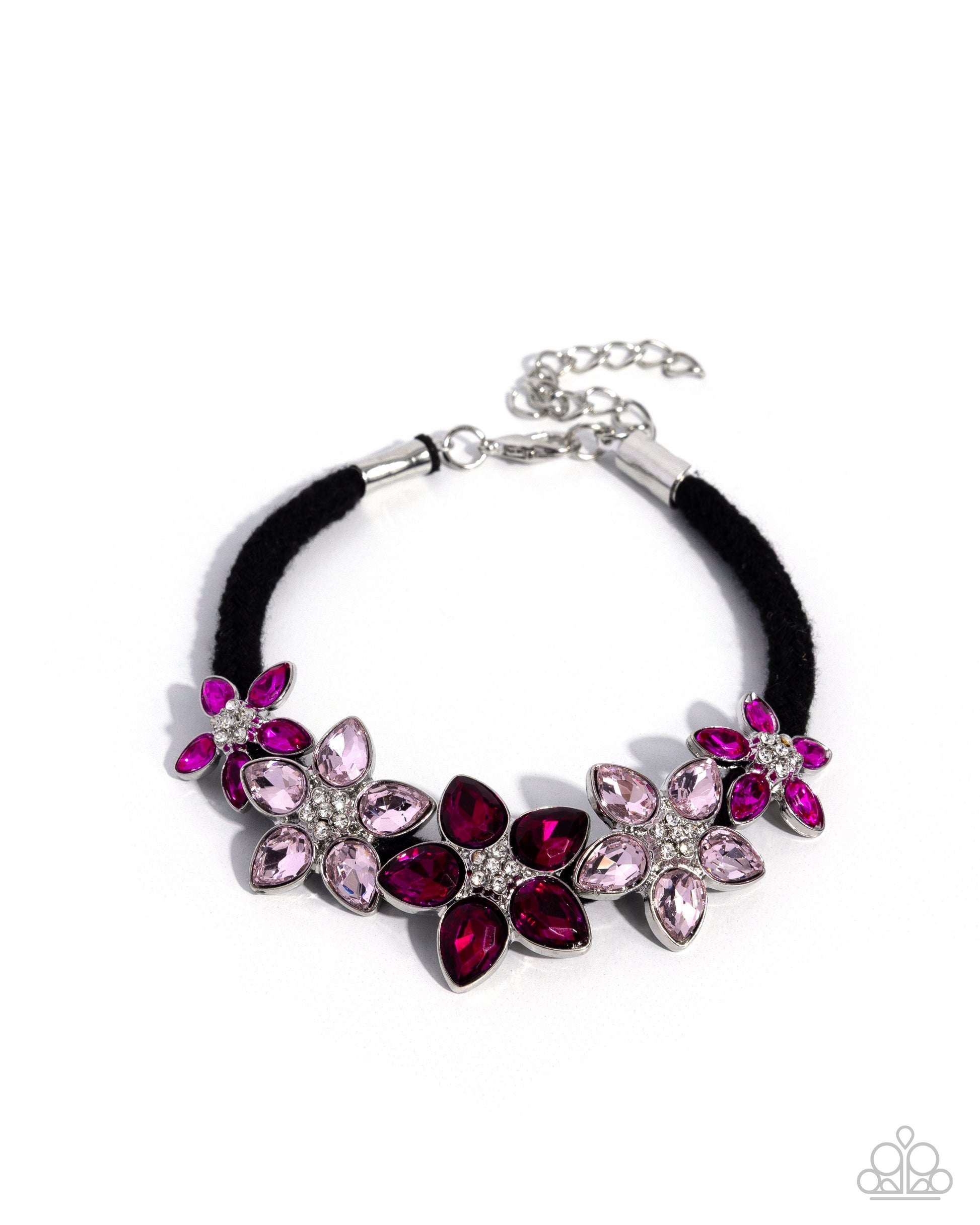 Floral Etiquette - pink - Paparazzi bracelet