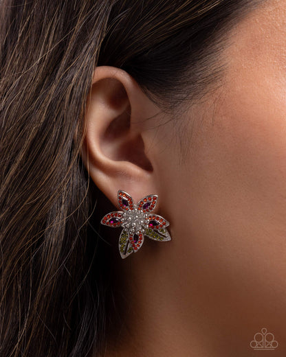 Floral Fairness - multi - Paparazzi earrings