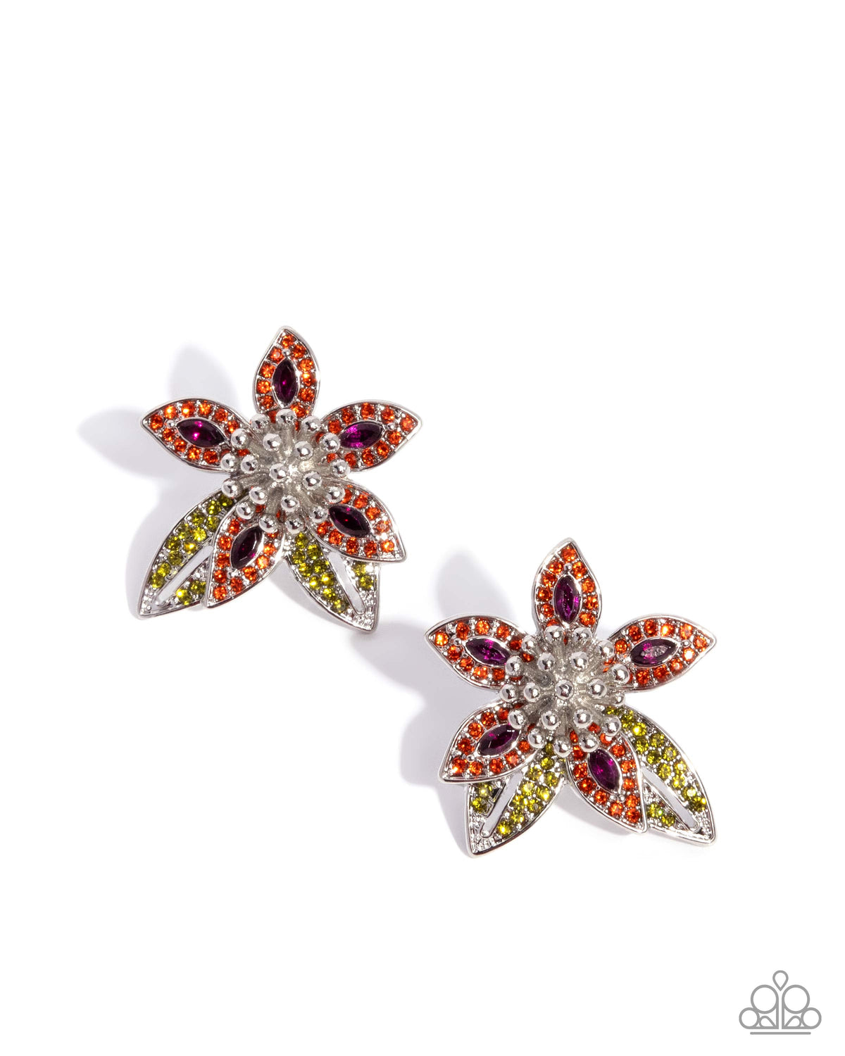 Floral Fairness - multi - Paparazzi earrings