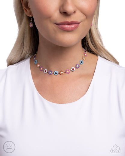 Floral Falsetto - multi - Paparazzi necklace