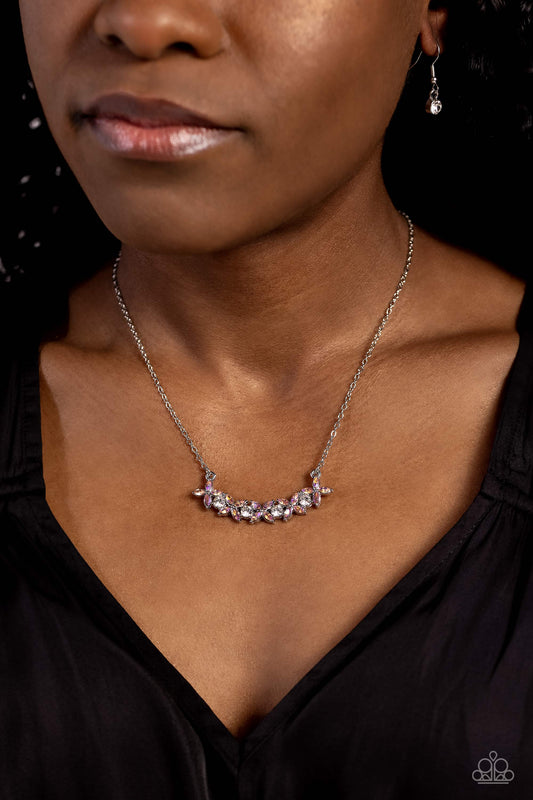 Floral Fanfare - orange - Paparazzi necklace