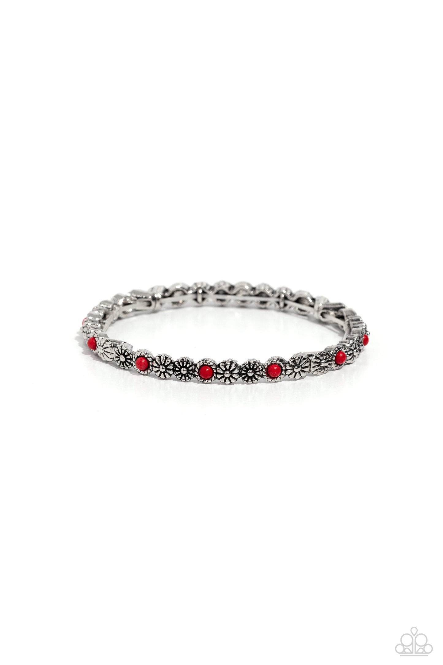 Floral Fast Lane - red - Paparazzi bracelet