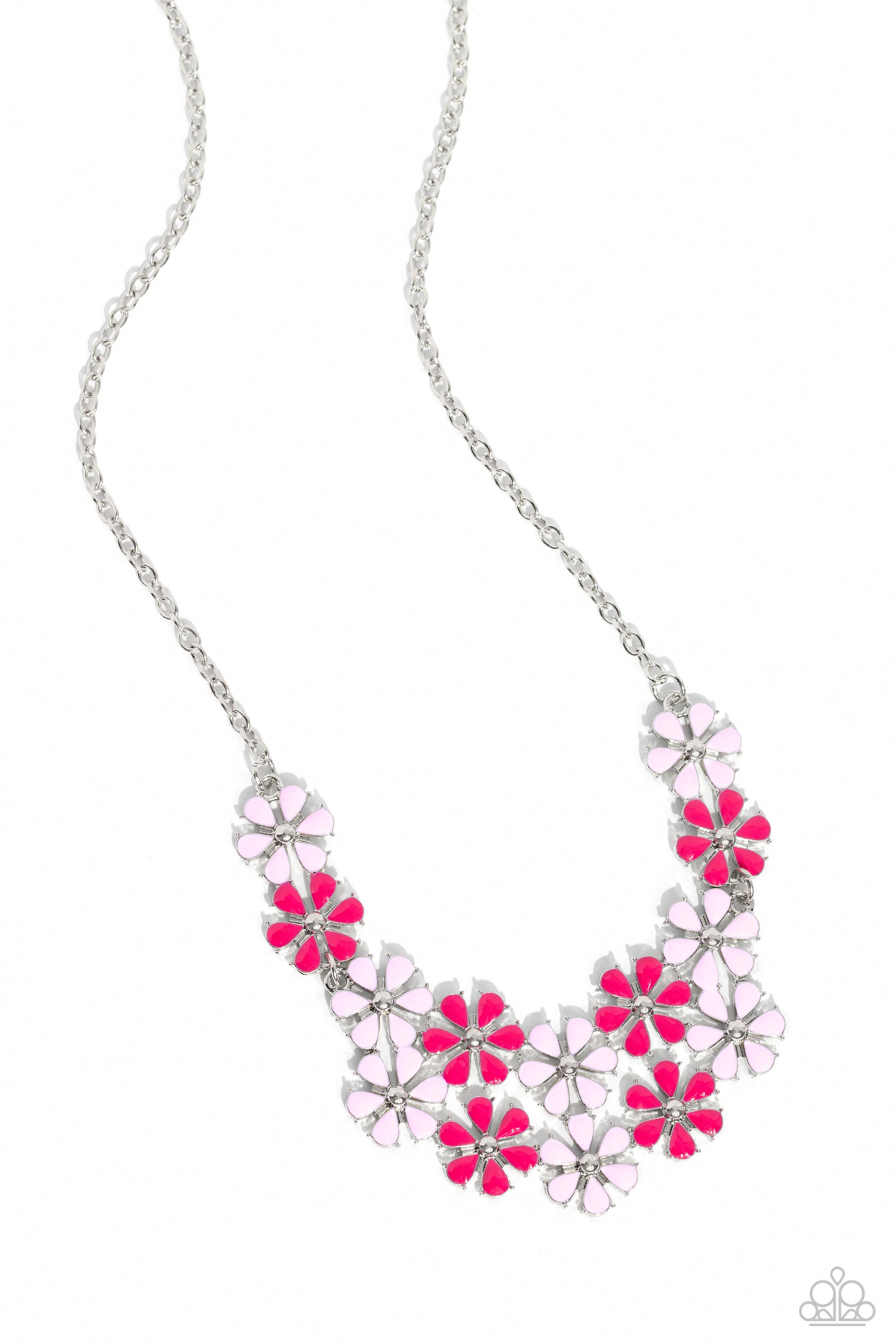 Floral Fever - pink - Paparazzi necklace – JewelryBlingThing