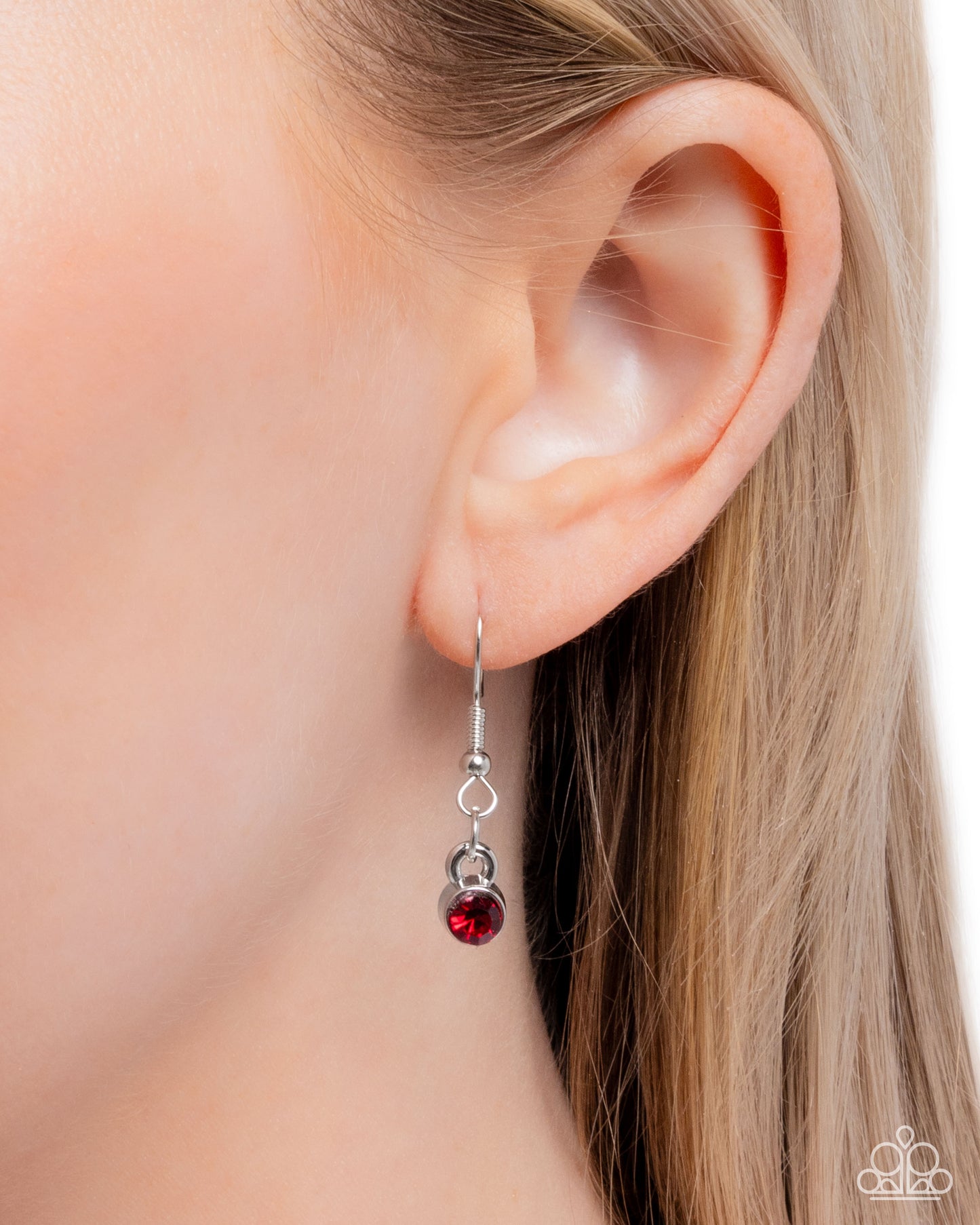 Floral Figurehead - red - Paparazzi necklace