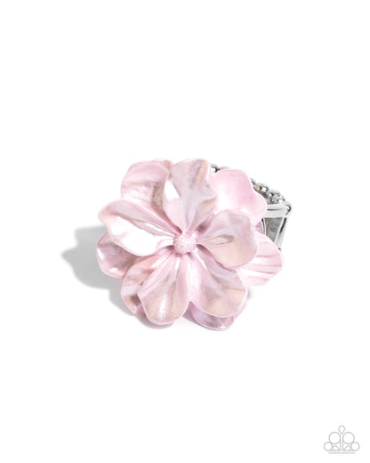 Floral Flex - pink - Paparazzi ring