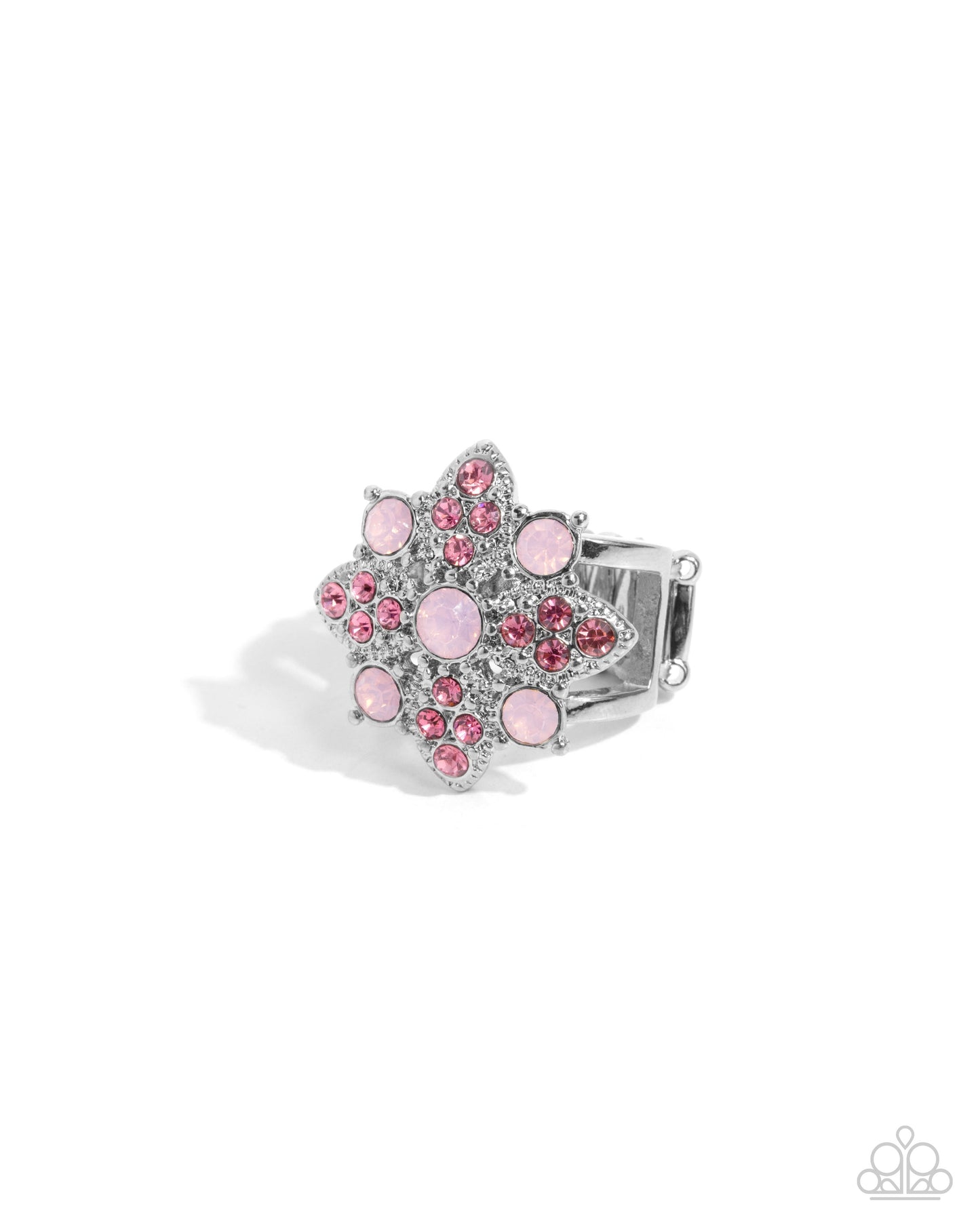 Floral Forte - pink - Paparazzi ring