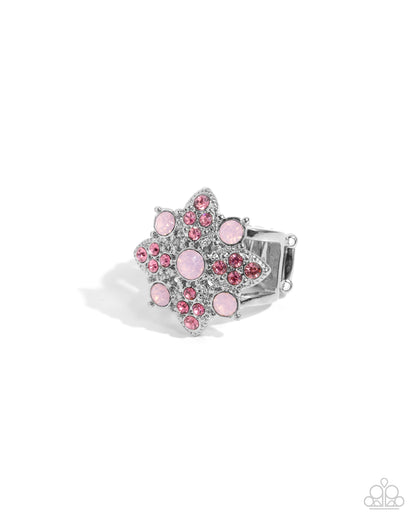 Floral Forte - pink - Paparazzi ring