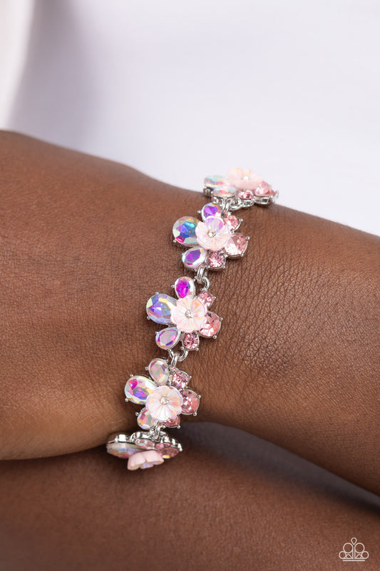 Floral Frenzy - pink - Paparazzi bracelet