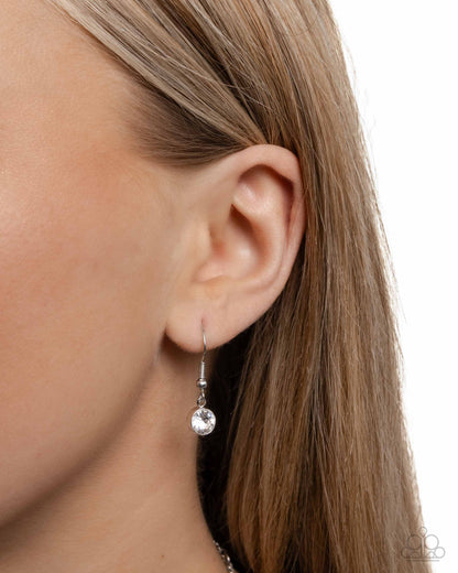 Floral Front - purple - Paparazzi earrings