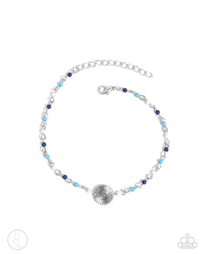 Florida Freestyle - blue - Paparazzi anklet