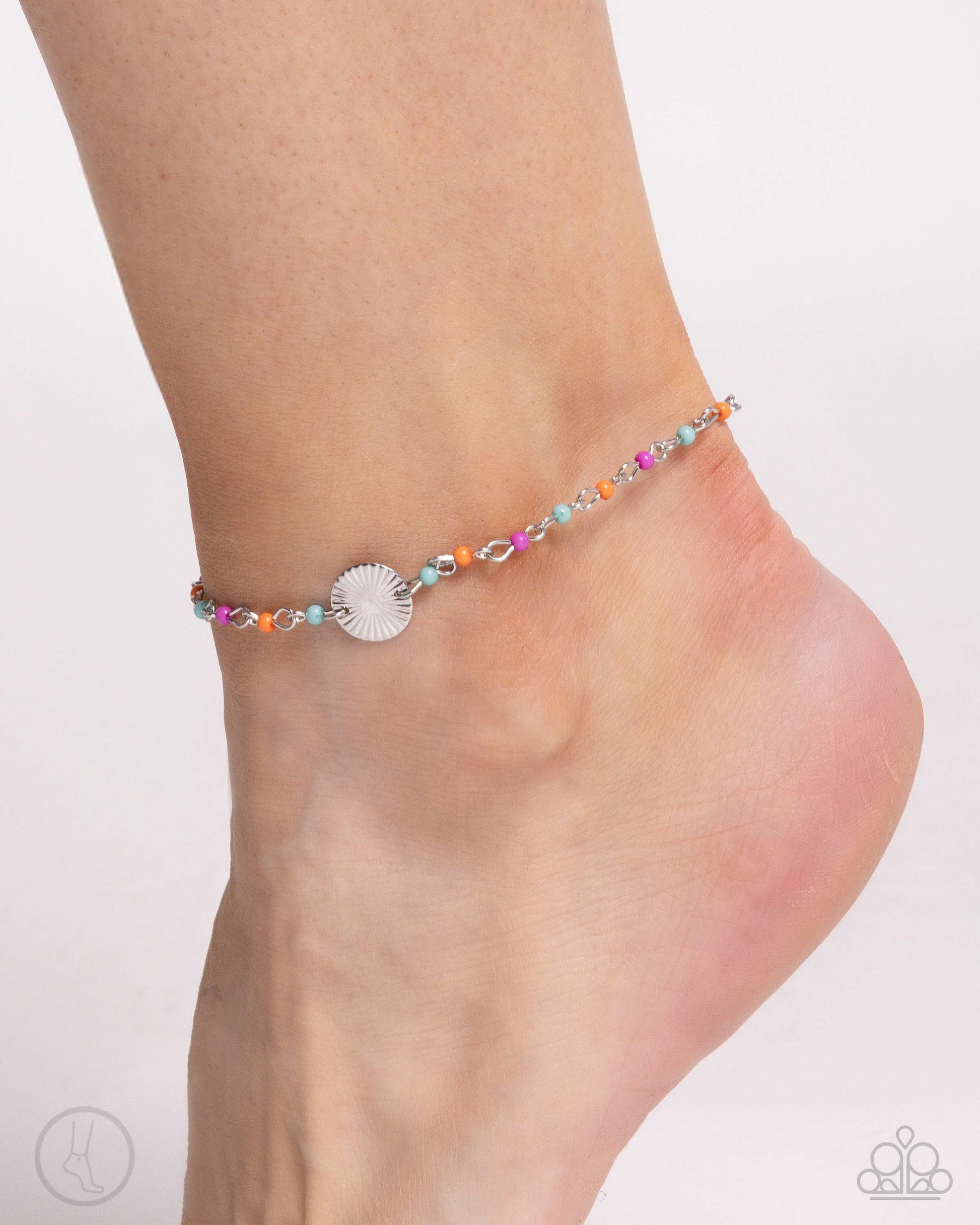 Florida Freestyle - multi - Paparazzi anklet