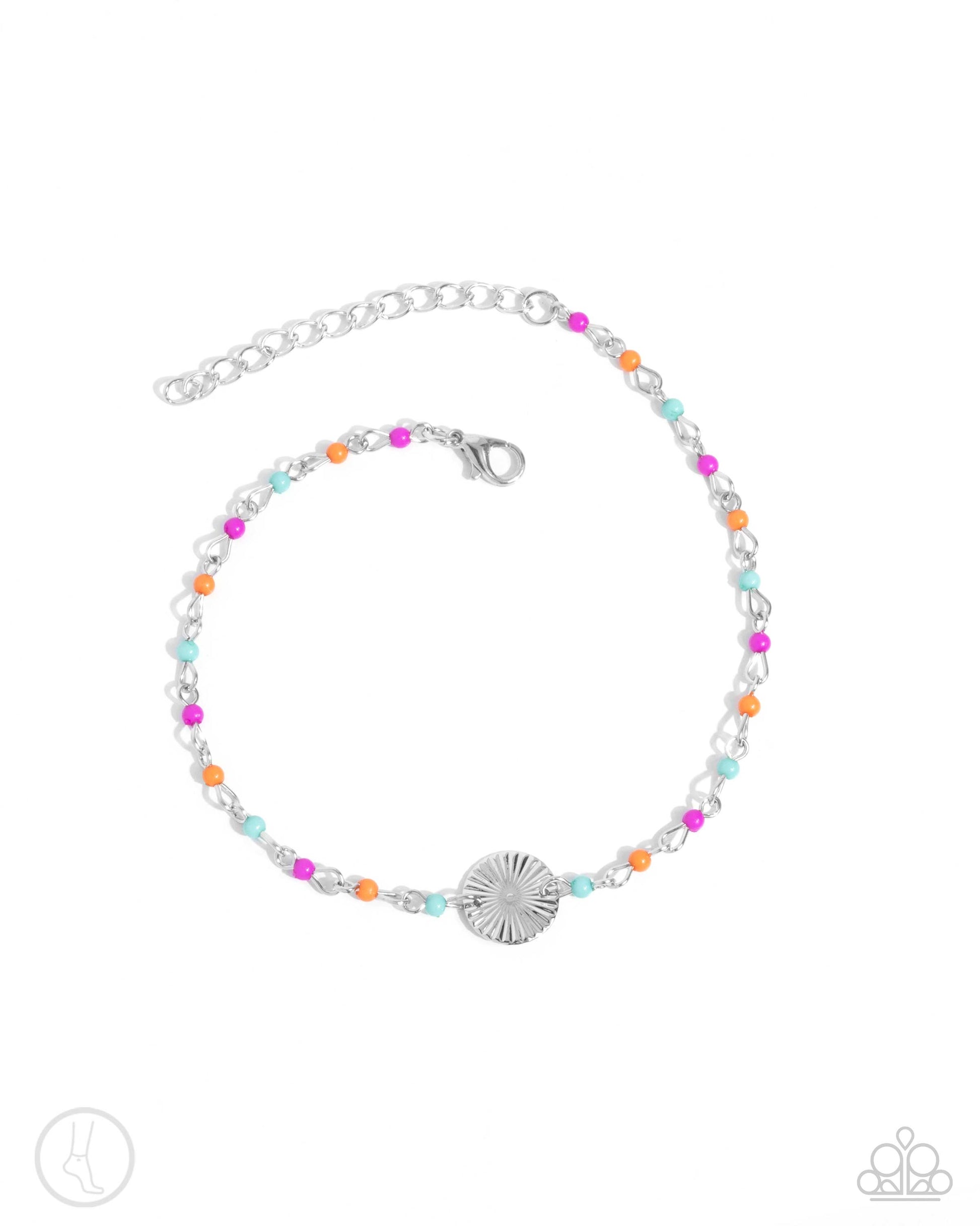 Florida Freestyle - multi - Paparazzi anklet