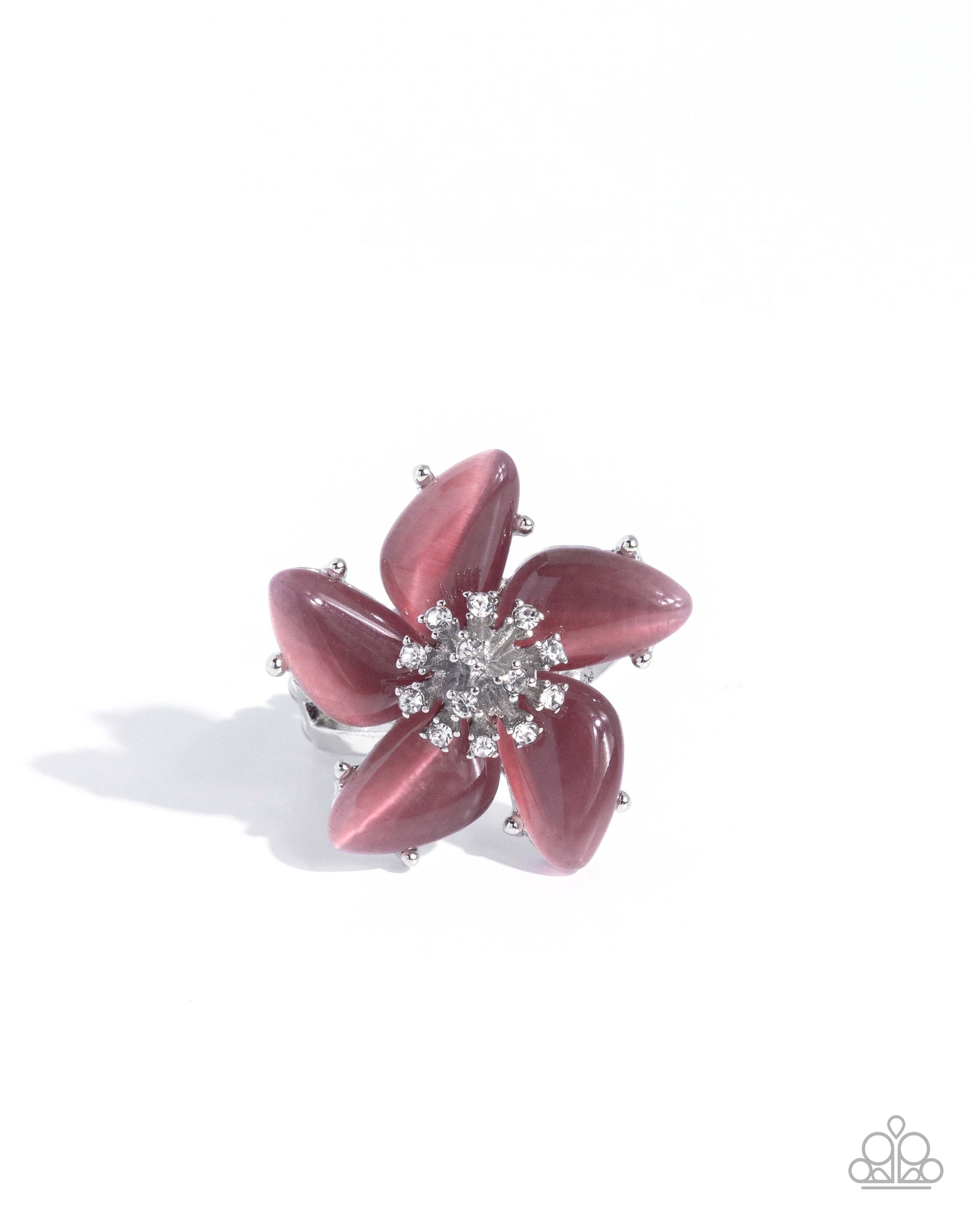 Flourishing Fame - purple - Paparazzi ring