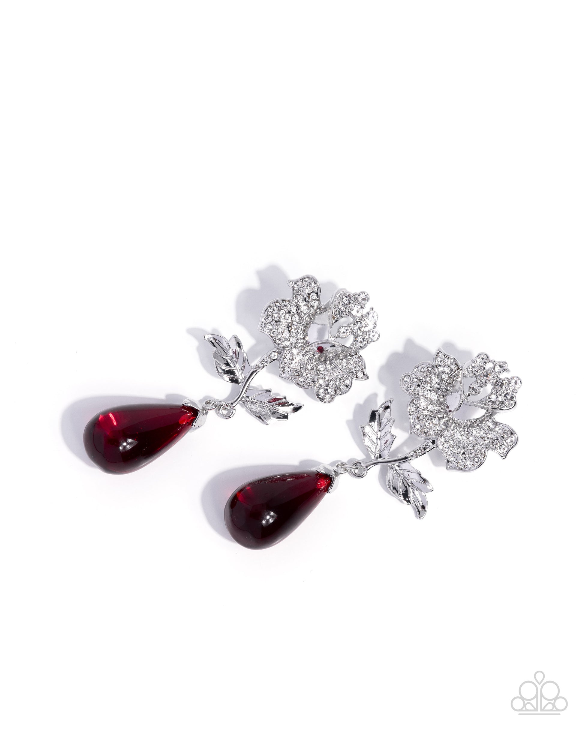 Flourishing Fringe - red - Paparazzi earrings