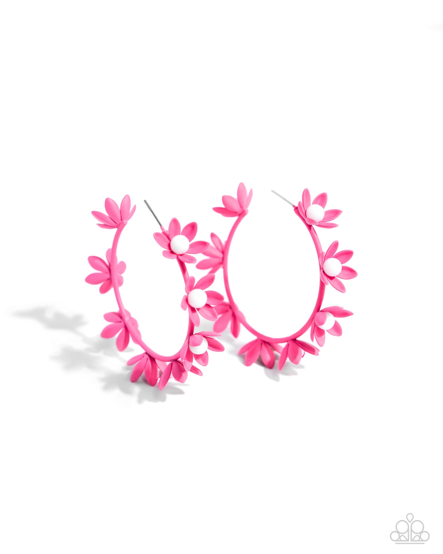 Flower Vine - pink - Paparazzi earrings