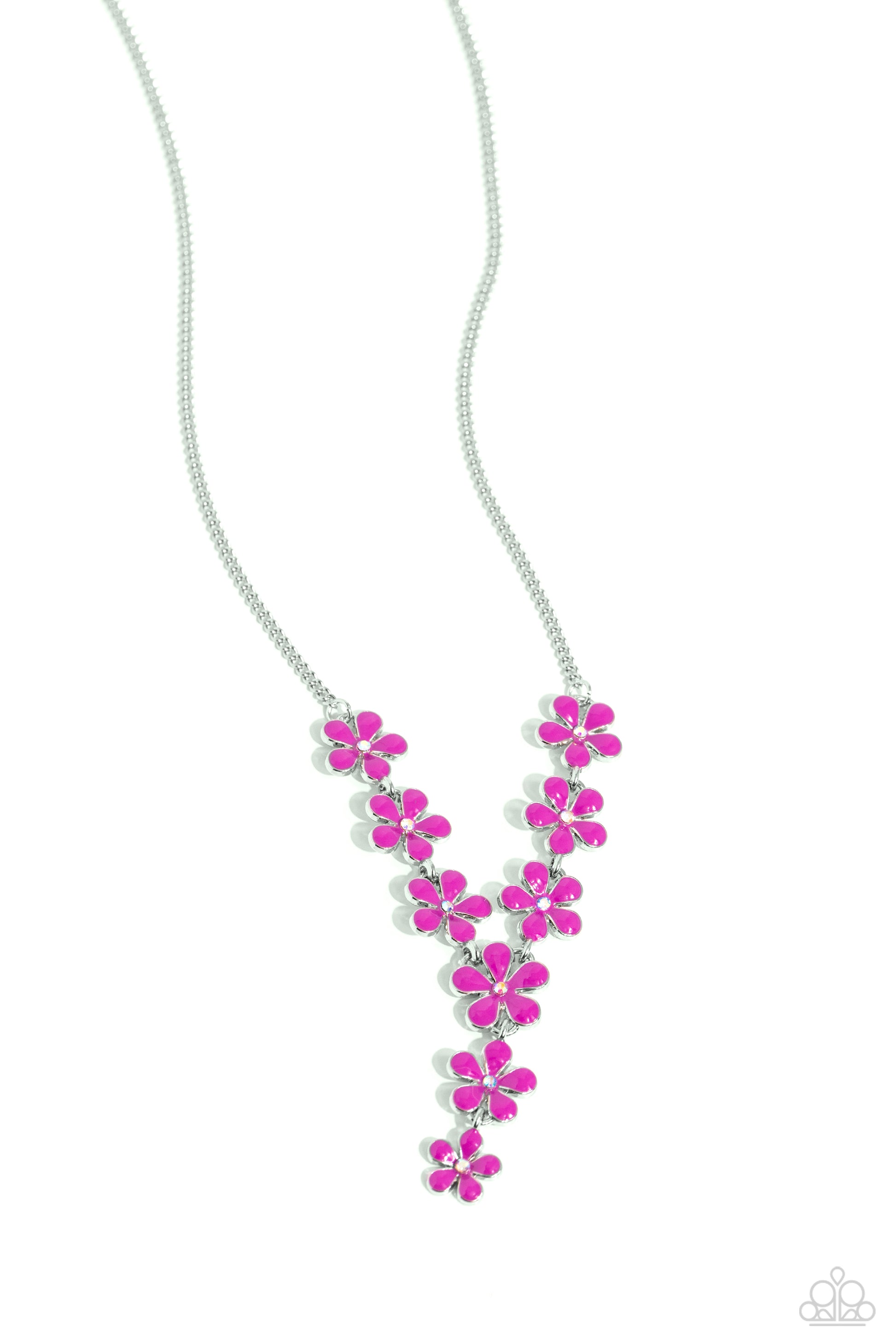 Flowering Feature - multi - Paparazzi necklace