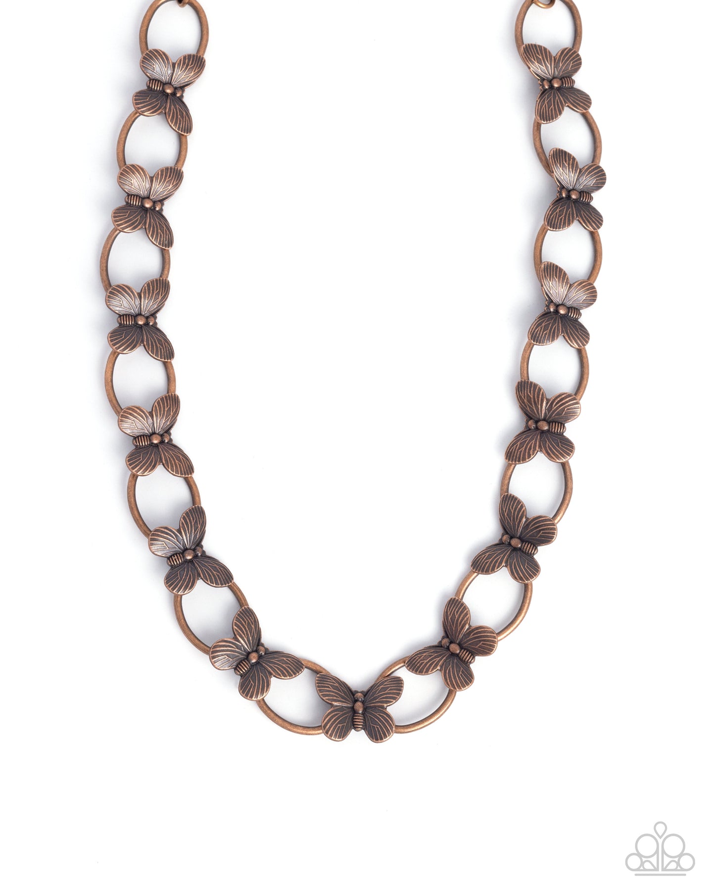 Fluttering Form - copper - Paparazzi complete set