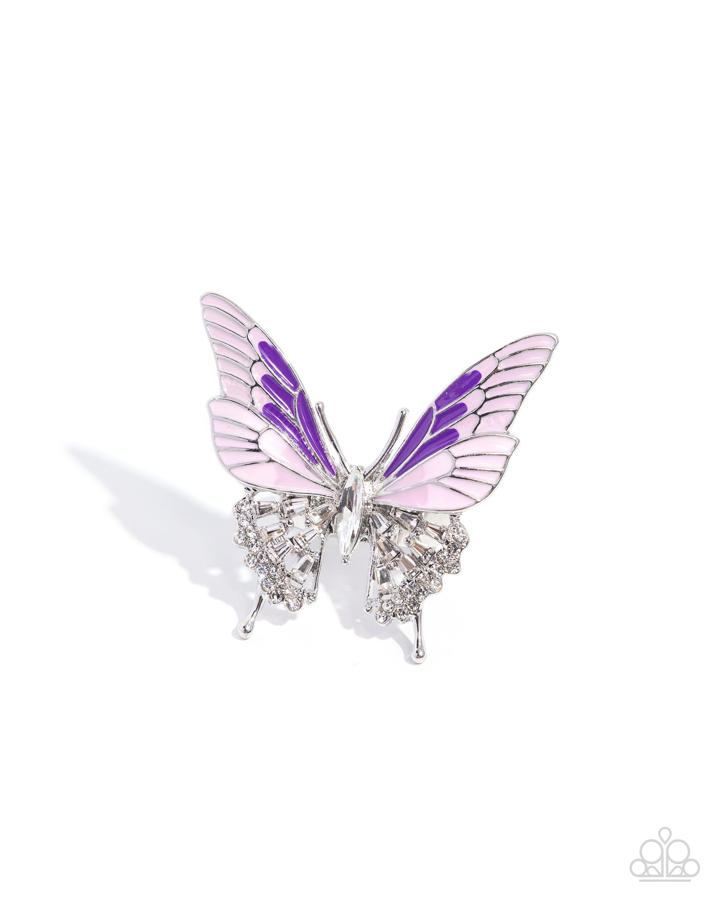 Fluttering Fusion - purple - Paparazzi ring